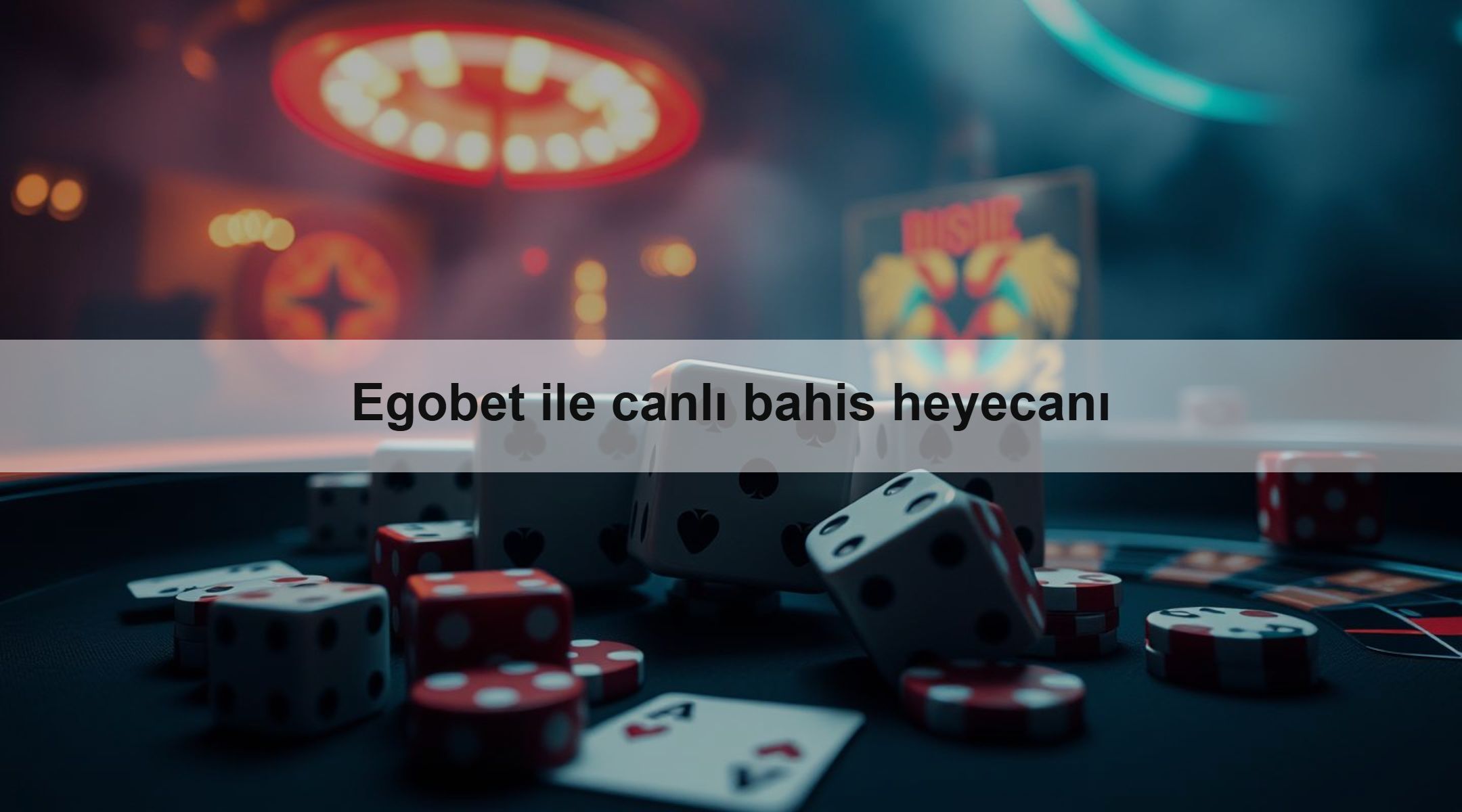 Egobet ile canlı bahis heyecanı 1 Egobet ile canlı bahis heyecanı